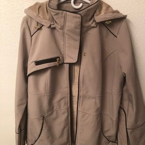 Steve Madden Blush/taupe utility trench coat